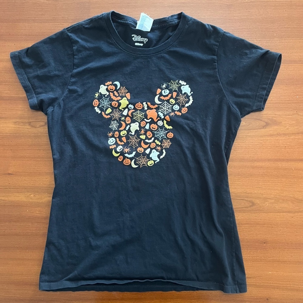 🌙 Disney Halloween Mickey Pumpkin & Nightmare Before Christmas Tees Bundle S 🎃 - Picture 10 of 15